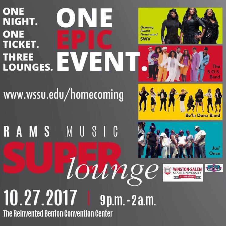 One Night, One Ticket, Three Lounges – ONE EPIC EVENT!!!