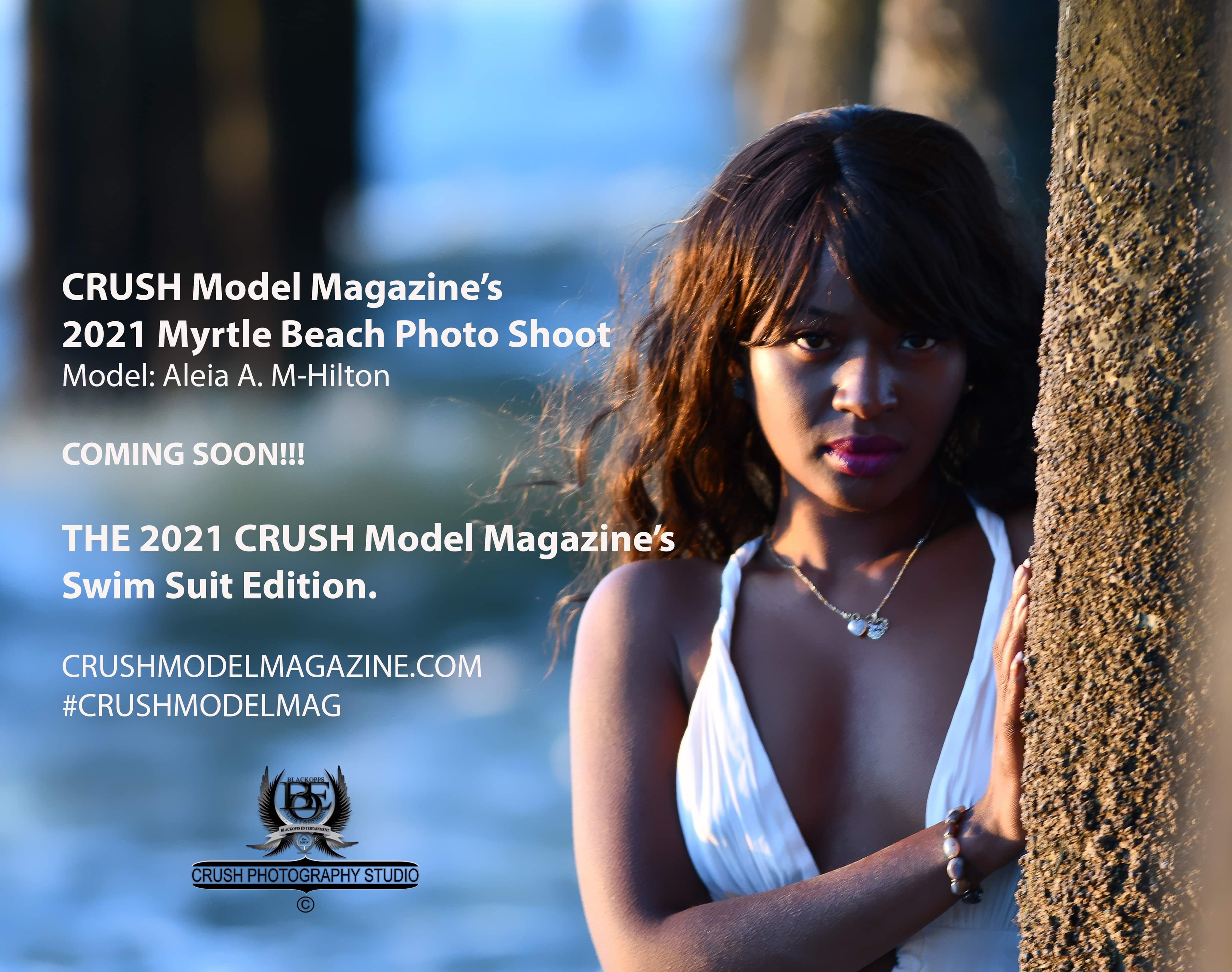 CRUSH Model Magazine’s 2021 Myrtle Beach Photo Shoot video.