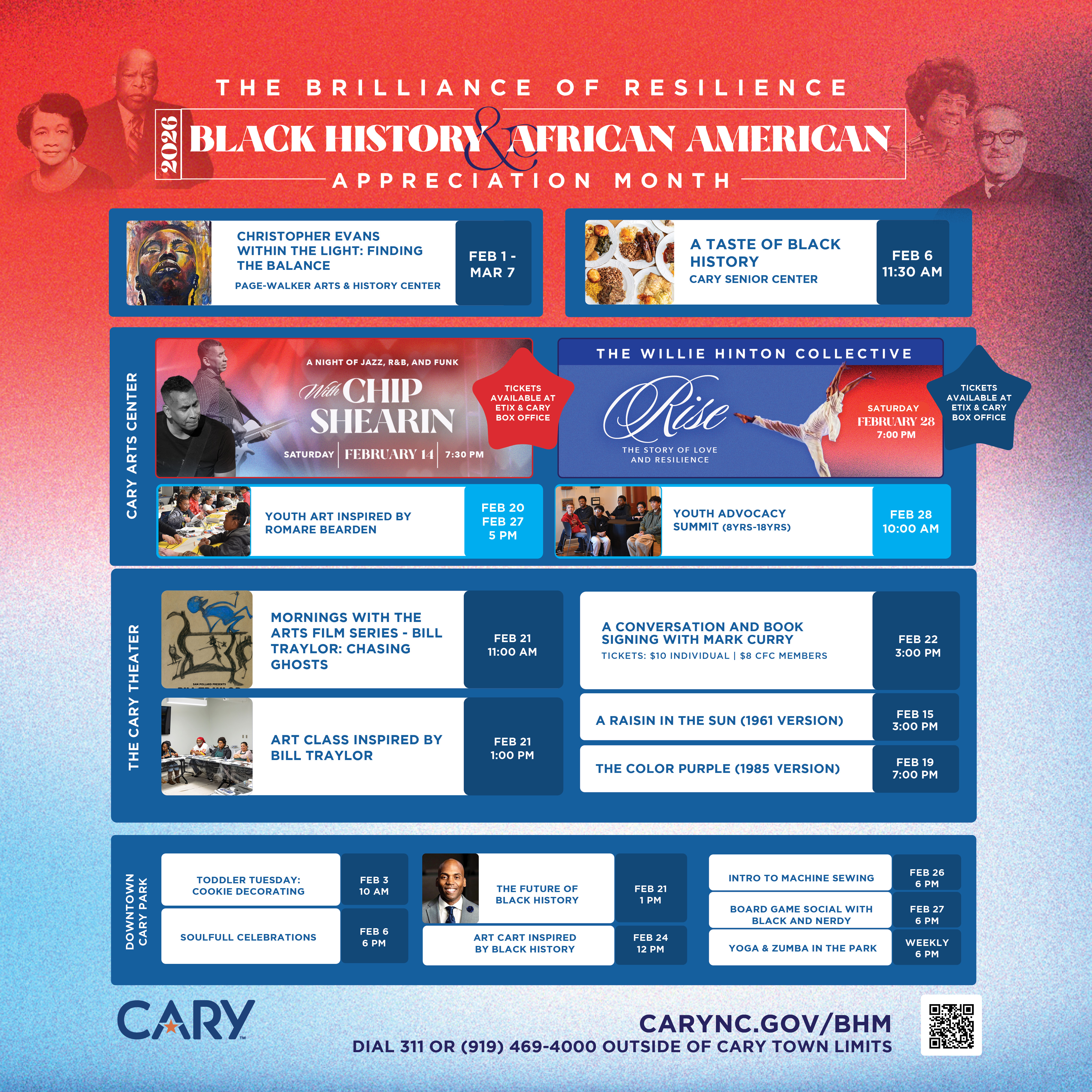 THE BRILLIANCE OF RESILIENCE  2026 BLACK HISTORY & AFRICAN AMERICAN APPRECIATION MONTH