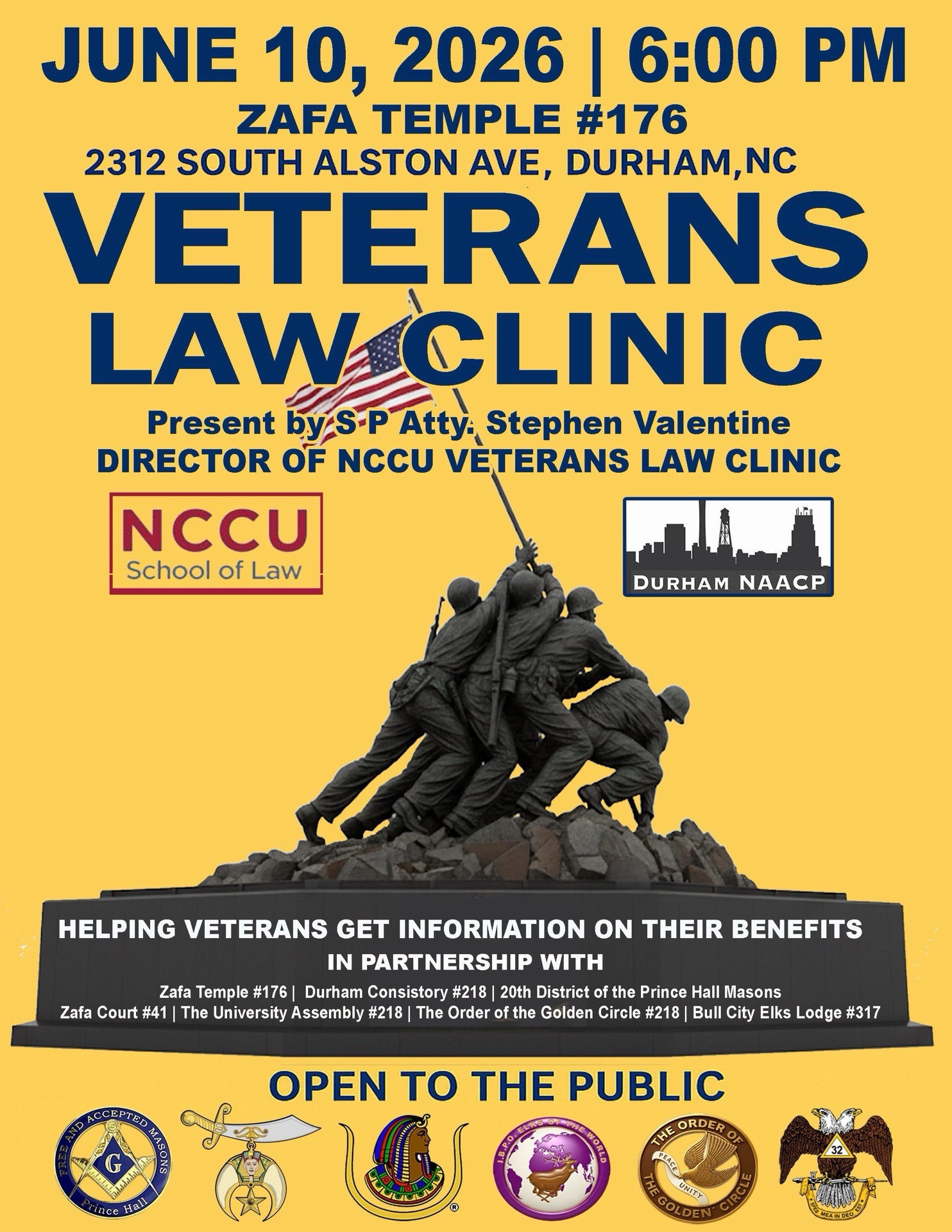 VETERANS LAW CLINIC – June 10, 2026 Presented by: SP Atty Stephen Valentine