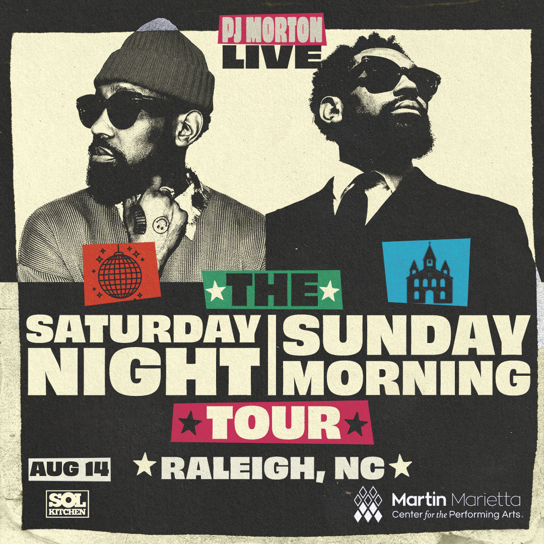 Soul. Energy. PJ Morton LIVE — Tickets Moving Fast